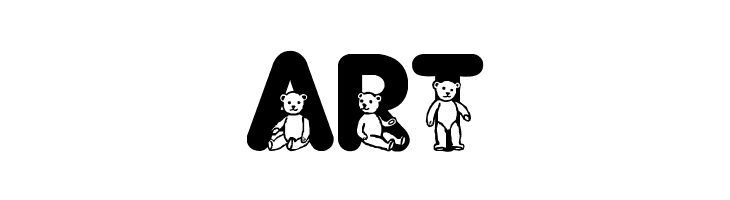 Sassys Teddys 3  Free Fonts Download