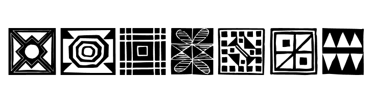 African Ornaments One  Free Fonts Download