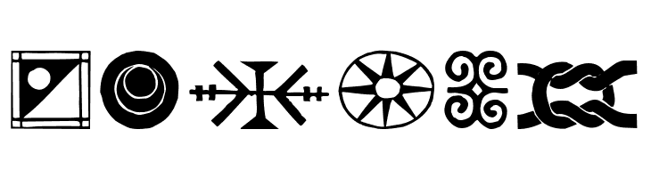 African Ornaments One  Free Fonts Download