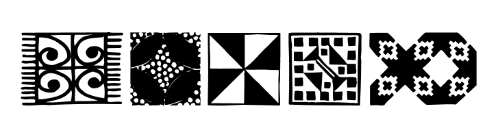 African Ornaments One  Free Fonts Download