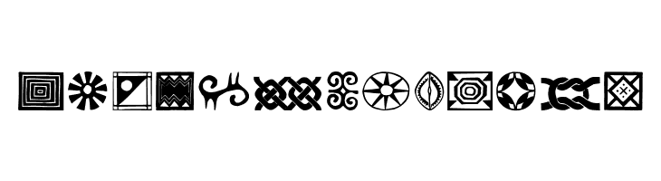 African Ornaments One  Free Fonts Download