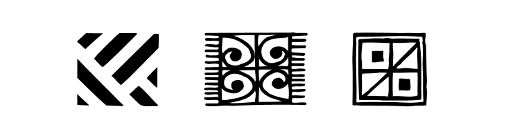 African Ornaments One  Free Fonts Download