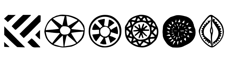 African Ornaments One  Free Fonts Download