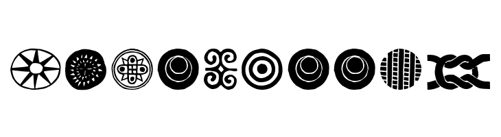 African Ornaments One  Free Fonts Download