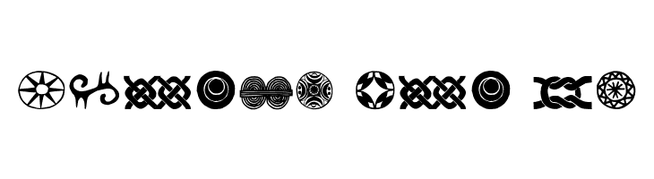 African Ornaments One  Free Fonts Download