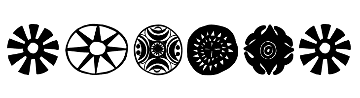 African Ornaments One  Free Fonts Download