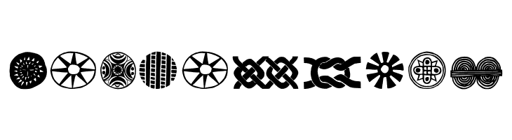 African Ornaments One  Free Fonts Download