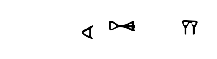 DH Ugaritic  Free Fonts Download