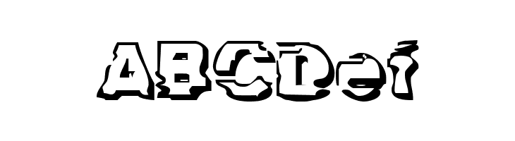 Doppelganger Rough  Free Fonts Download