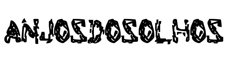 Temporal Shift Hollow  Free Fonts Download