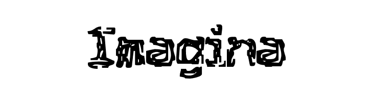 Temporal Shift Hollow  Free Fonts Download