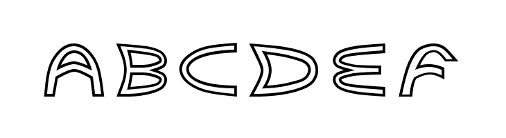 Golden Arches Outline  Free Fonts Download