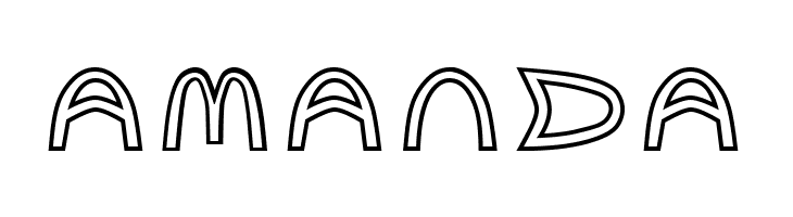 Golden Arches Outline  Free Fonts Download