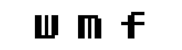 Tdmex Bitmap  Free Fonts Download