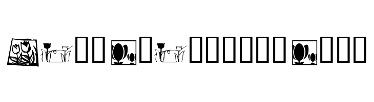 KR Tulips  Free Fonts Download