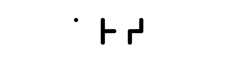 Braille-line  Free Fonts Download