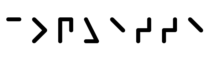 Braille-line  Free Fonts Download