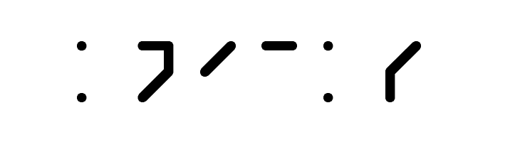 Braille-line  Free Fonts Download
