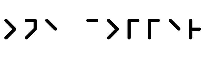 Braille-line  Free Fonts Download