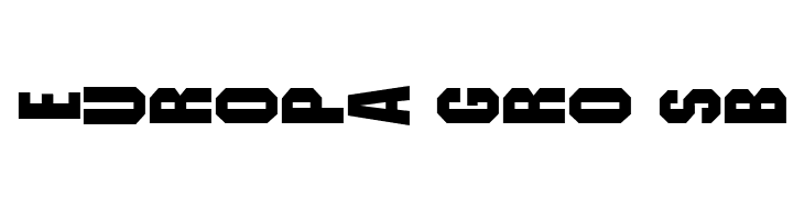 Blocky Sideways  Free Fonts Download