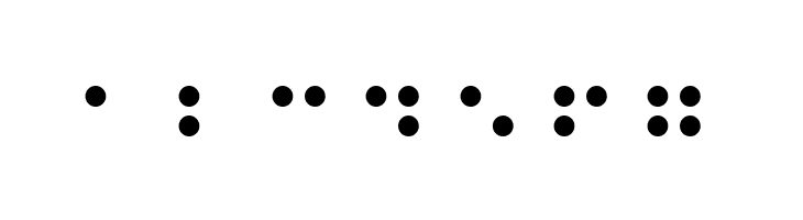 Balkan Peninsula Braille  Free Fonts Download
