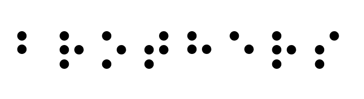 Balkan Peninsula Braille  Free Fonts Download