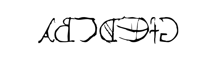 Leonardos mirrorwriting  Free Fonts Download