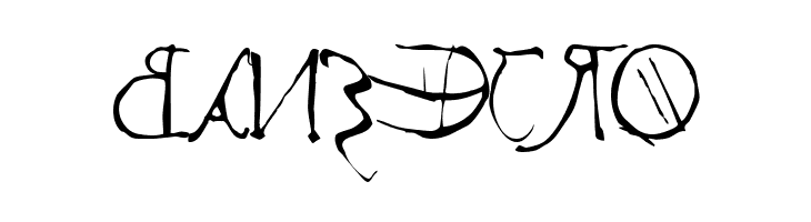 Leonardos mirrorwriting  Free Fonts Download