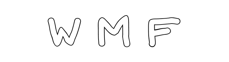 TPF Gaiety Outlined  Free Fonts Download