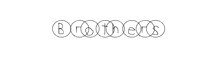 Circle The Letters  Free Fonts Download