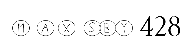Circle The Letters  Free Fonts Download