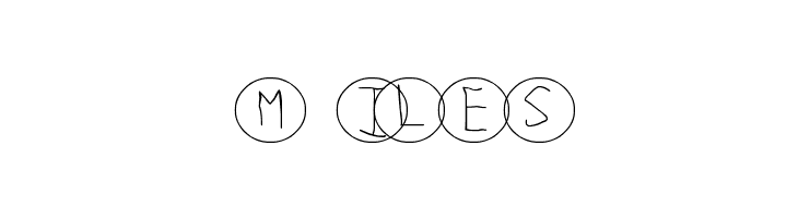 Circle The Letters  Free Fonts Download