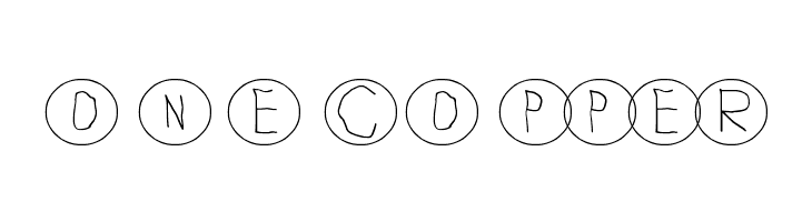 Circle The Letters  Free Fonts Download
