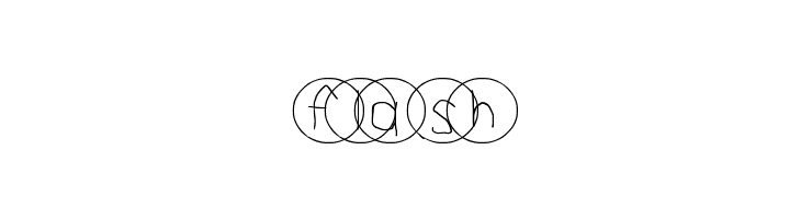 Circle The Letters  Free Fonts Download