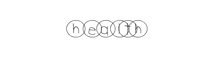 Circle The Letters  Free Fonts Download