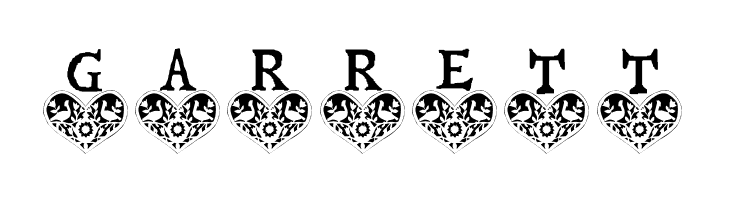 Distelfink Heart  Free Fonts Download