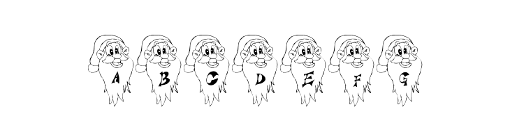 Jaunty Santa  Free Fonts Download