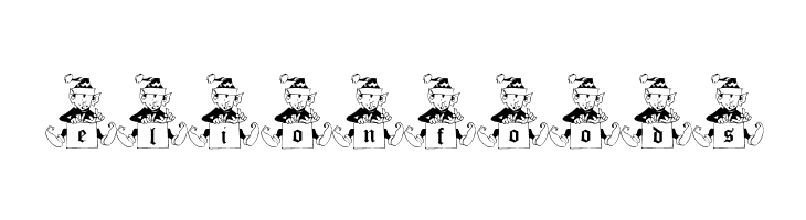 Santas List  Free Fonts Download
