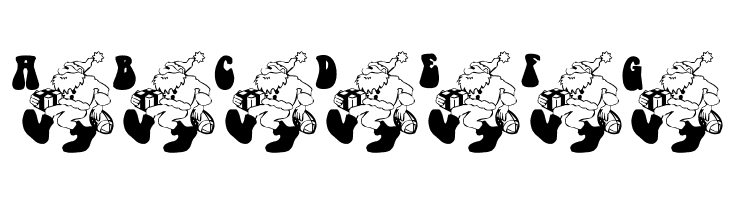 Shleppin' Santa  Free Fonts Download