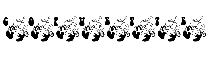 Shleppin' Santa  Free Fonts Download