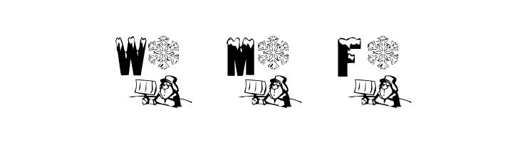 Winter Fun  Free Fonts Download