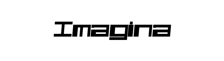 Alphastep  i version  Free Fonts Download