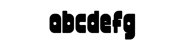 font twelve good fatty  Free Fonts Download