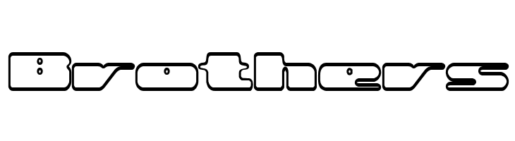 Rotund Outline [BRK]  Free Fonts Download