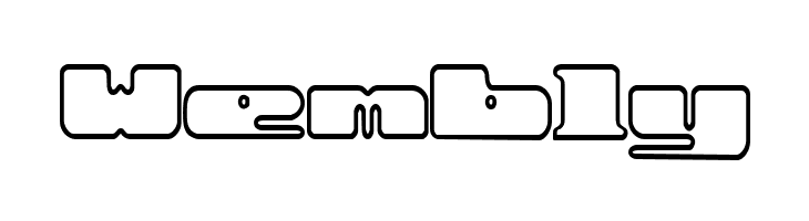 Rotund Outline [BRK]  Free Fonts Download