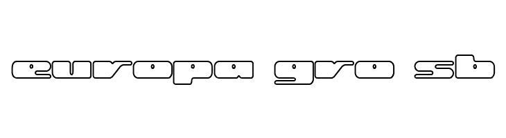Rotund Outline [BRK]  Free Fonts Download