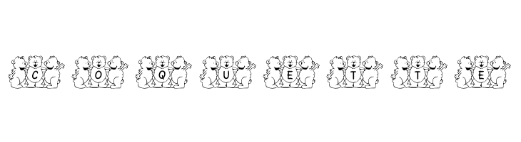 FL Beary Good Friends  Free Fonts Download