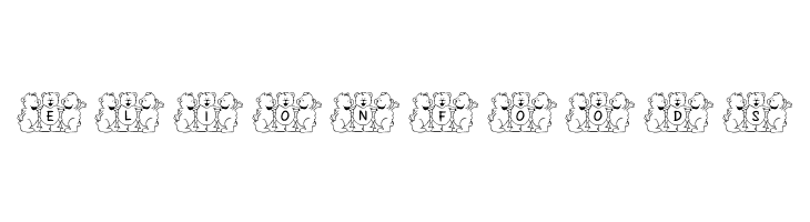 FL Beary Good Friends  Free Fonts Download