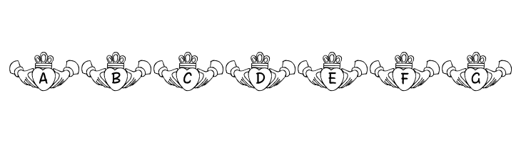 FL Claddagh  Free Fonts Download