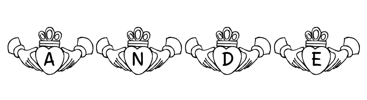 FL Claddagh  Free Fonts Download